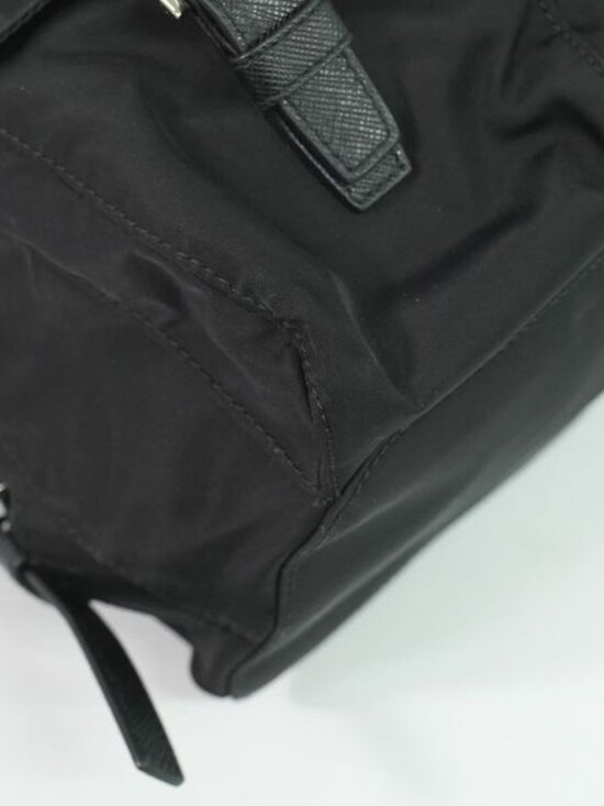 Prada Vela Backpack Nylon Black main image 6